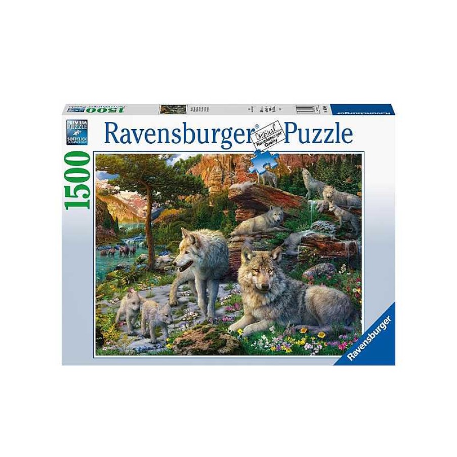 RAVENSBURGER Puzzle 1500 Piezas Lobos En Primavera | Juguetes