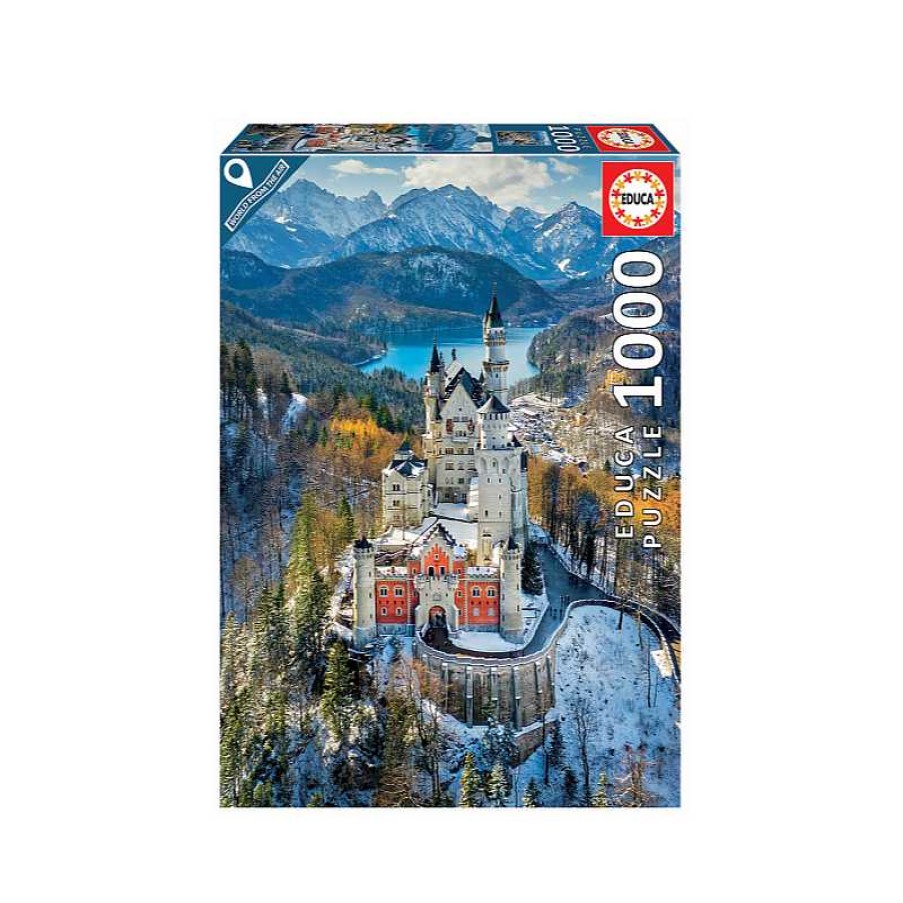 EDUCA Puzzle 1000 Piezas Castillo De Neuschwanstein | Juguetes