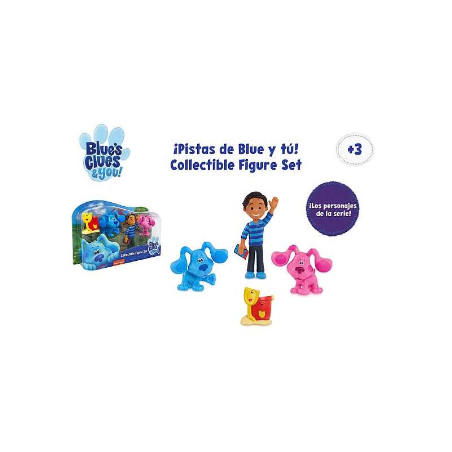 FAMOSA Pistas De Blue Y Tu Set Figuras Coleccionables | Juguetes