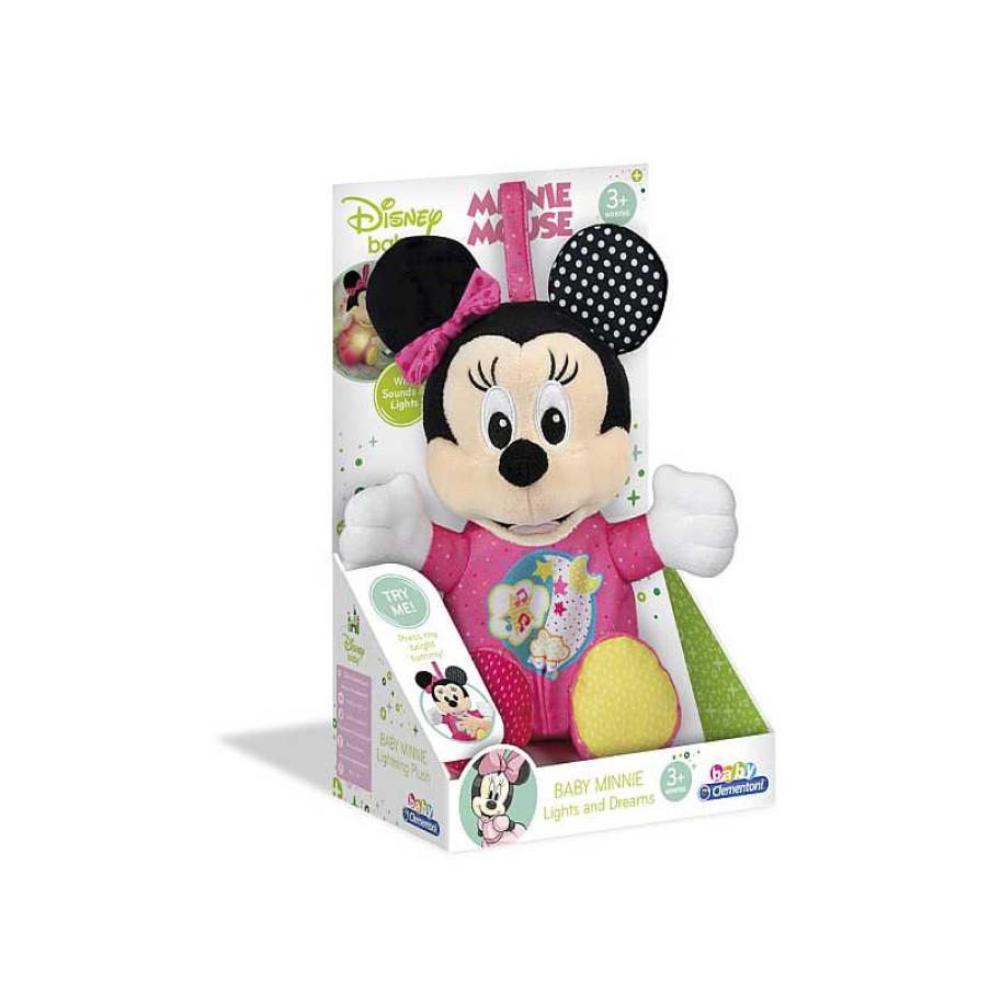 CLEMENTONI Baby Minnie Peluche Luces Y Sonido | Juguetes