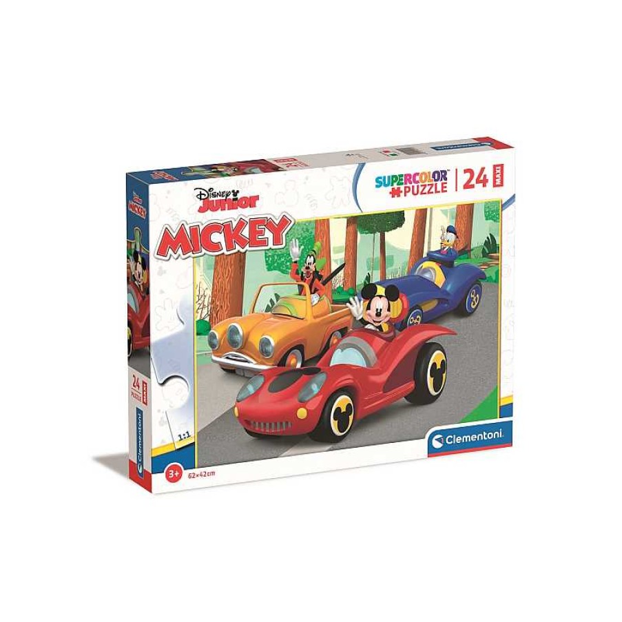 CLEMENTONI Puzzle 24 Piezas Mickey | Juguetes