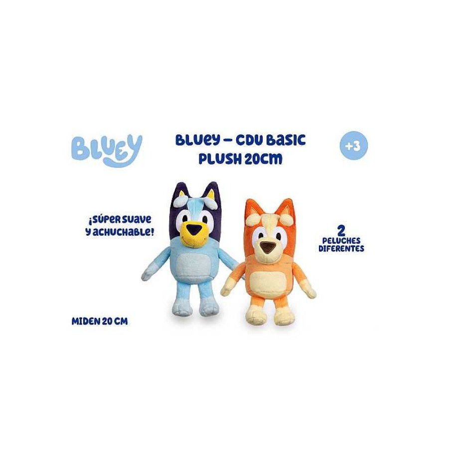 FAMOSA Bluey Basic Plush 20 Cm | Juguetes