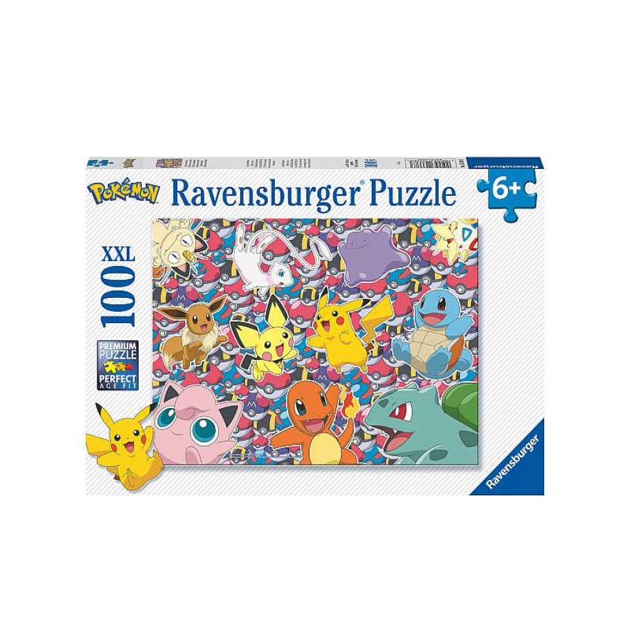 RAVENSBURGER Puzzle 100 Piezas Xxl Pokemon | Juguetes