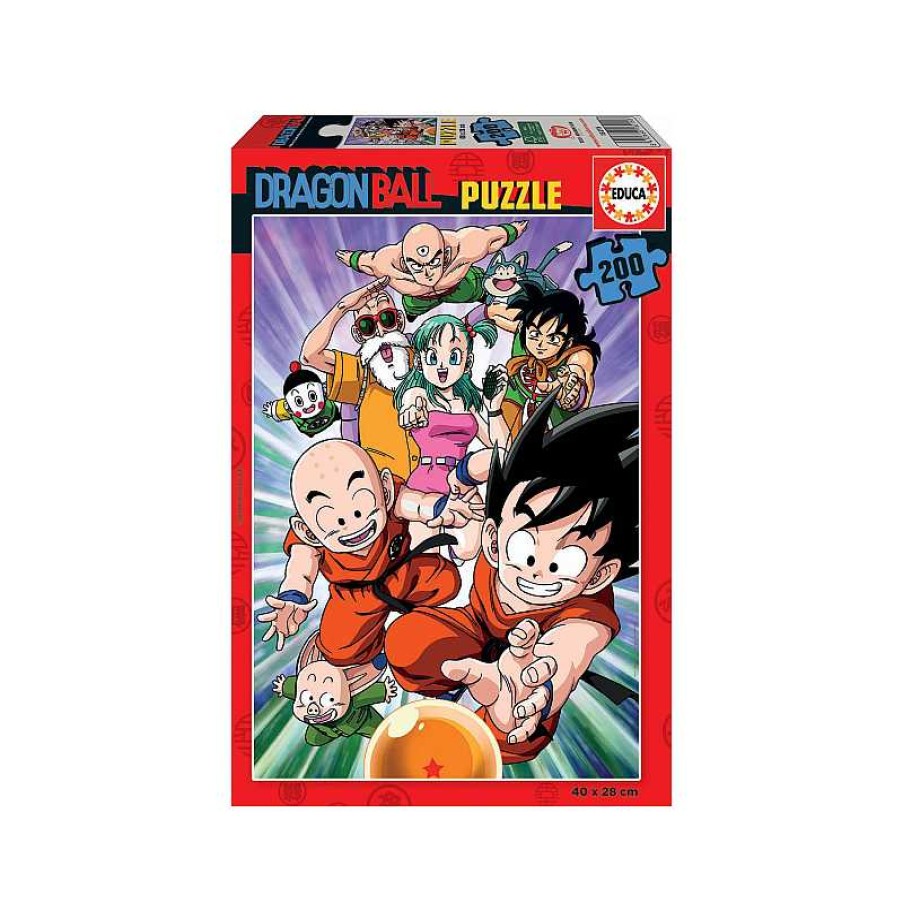 EDUCA Puzzle 200 Piezas Dragon Ball | Juguetes