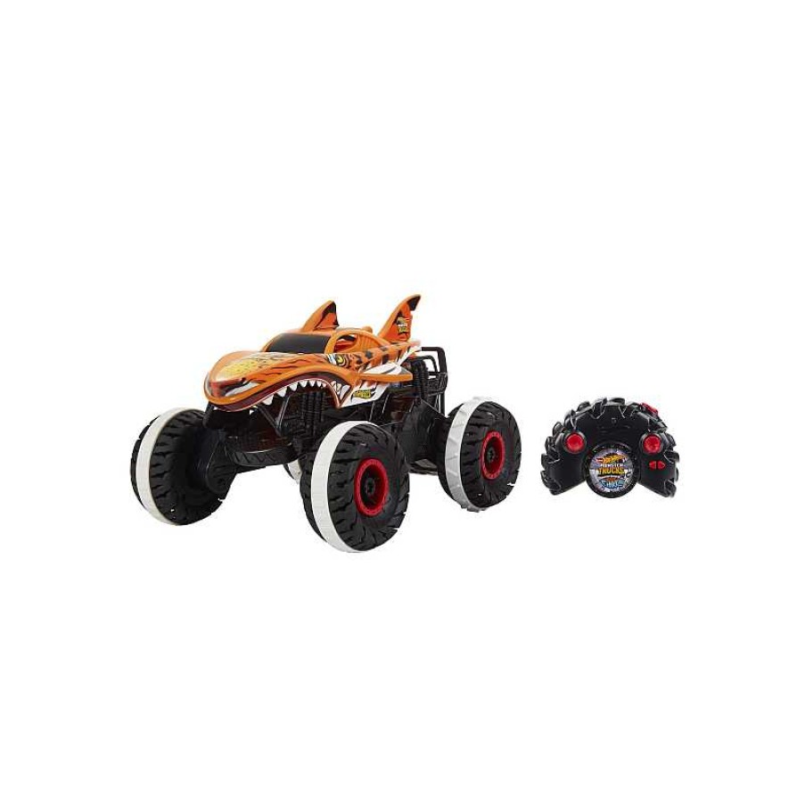 HOT WHEELS Hot Wheels Monster Trucks Radio Control Tiger Shark | Juguetes