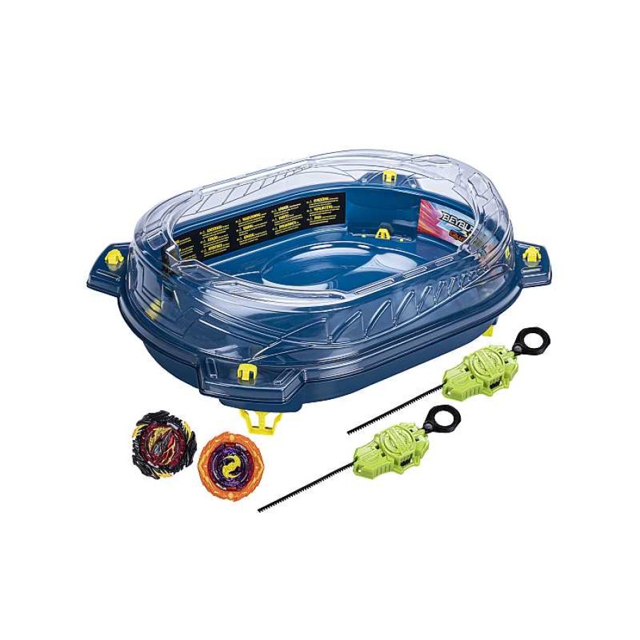 HASBRO Beyblade Quadstrike - Set De Batalla Thunder Edge | Juguetes