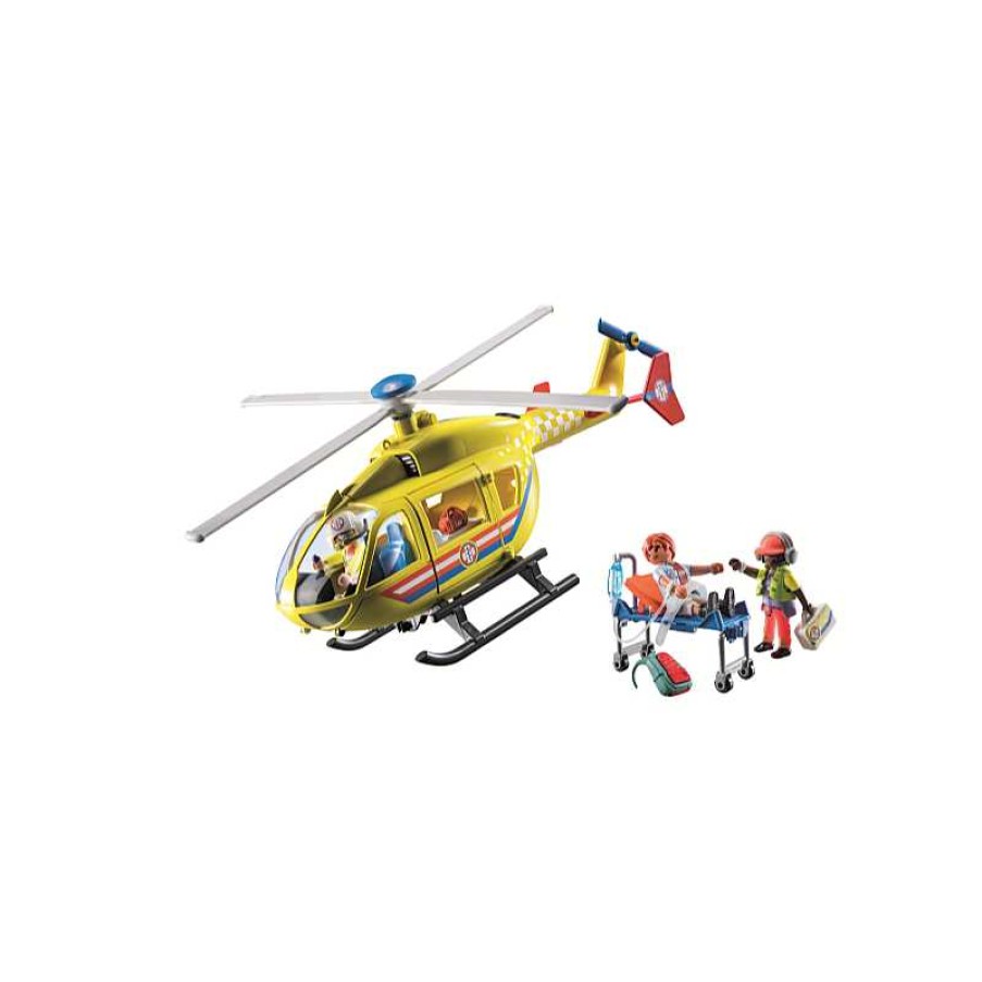 PLAYMOBIL Helicoptero De Rescate | Juguetes