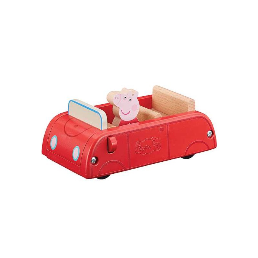 BANDAI Peppa Pig Coche De Madera | Juguetes