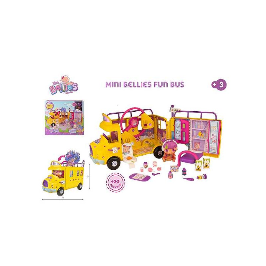 FAMOSA Mini Bellies Fun Bus | Juguetes