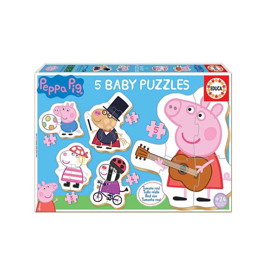 EDUCA Baby Puzzle Peppa Pig | Juguetes