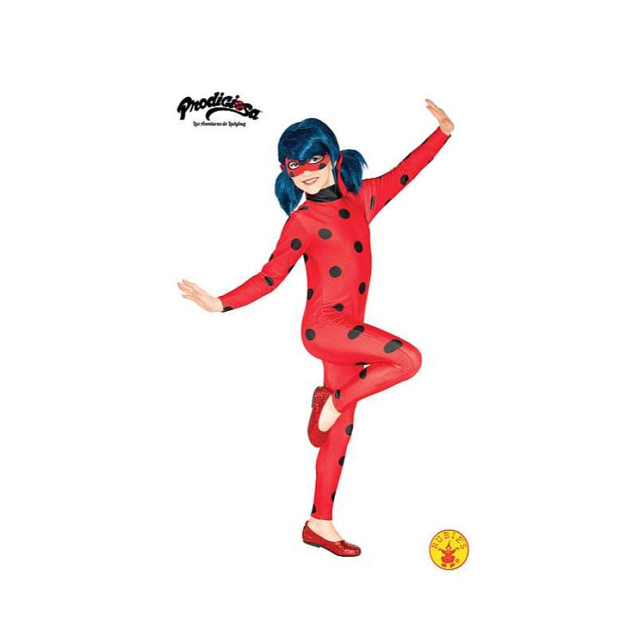 RUBIES Disfraz Miraculous Ladybug Classic Infantil Talla Xl (10-11 A Os) | Juguetes