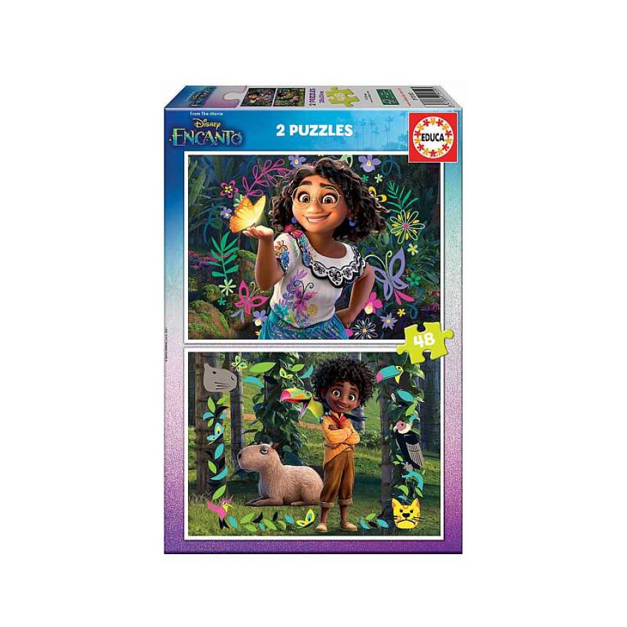 EDUCA Puzzle 2X48 Piezas Encanto Disney | Juguetes