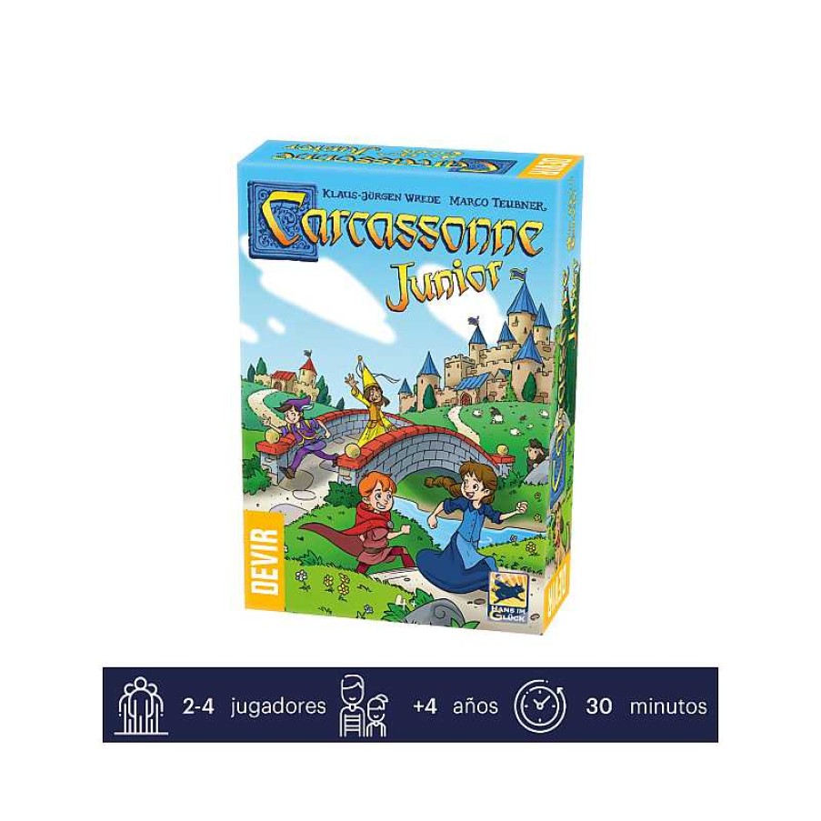 DEVIR Carcassonne Junior Triling E | Juguetes