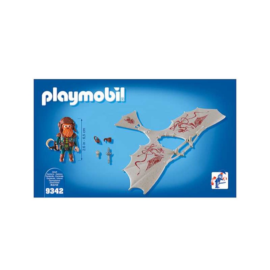 PLAYMOBIL Playmobil Knights Enano Con Maquina Voladora | Juguetes