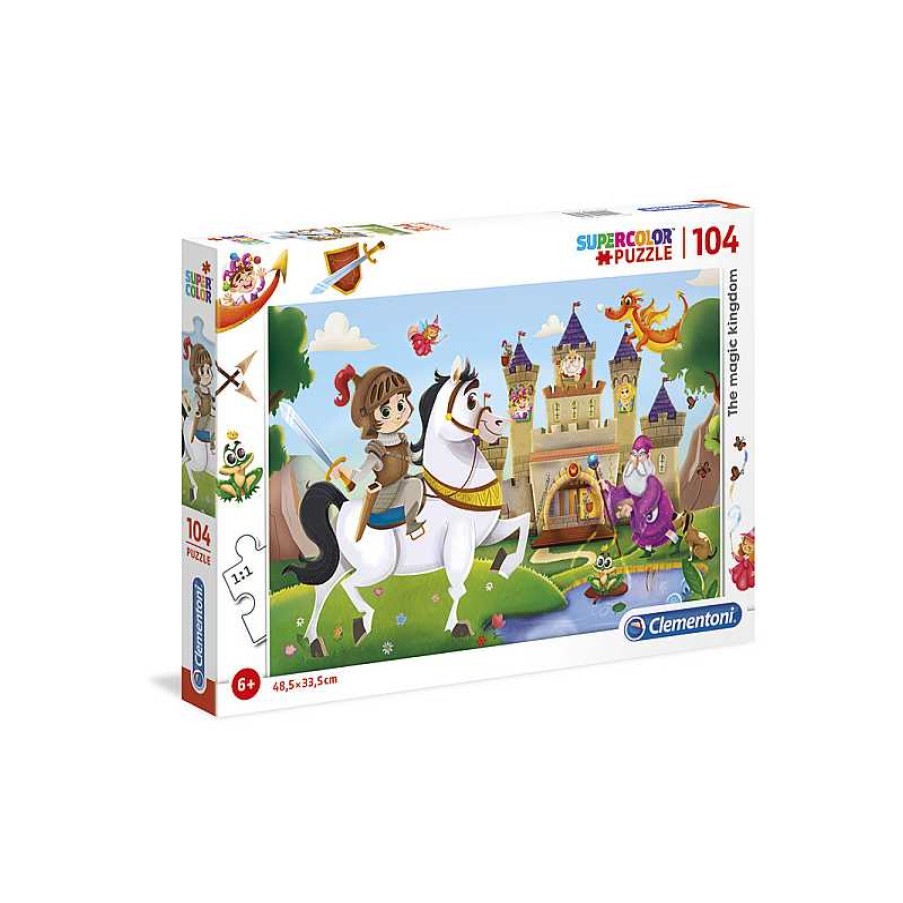 CLEMENTONI Puzzle 104 Piezas Dragones Y Caballeros | Juguetes