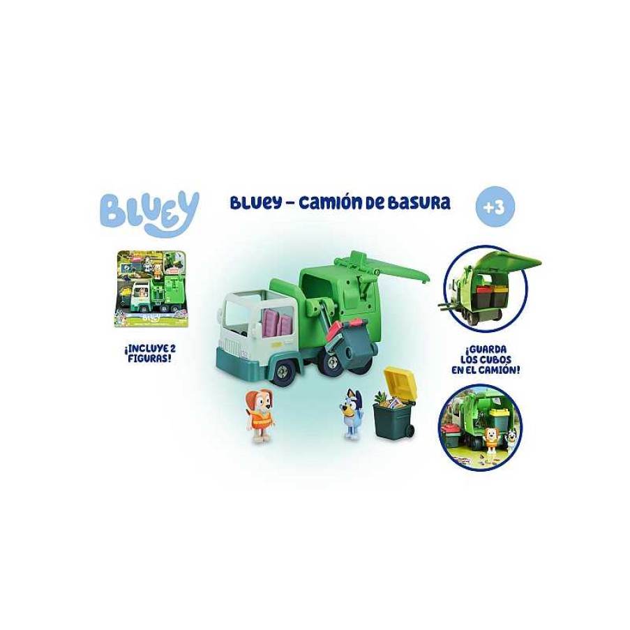 FAMOSA Bluey Camion De Basura | Juguetes