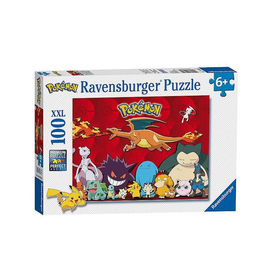 RAVENSBURGER Puzzle 100 Piezas Xxl Pokemon | Juguetes