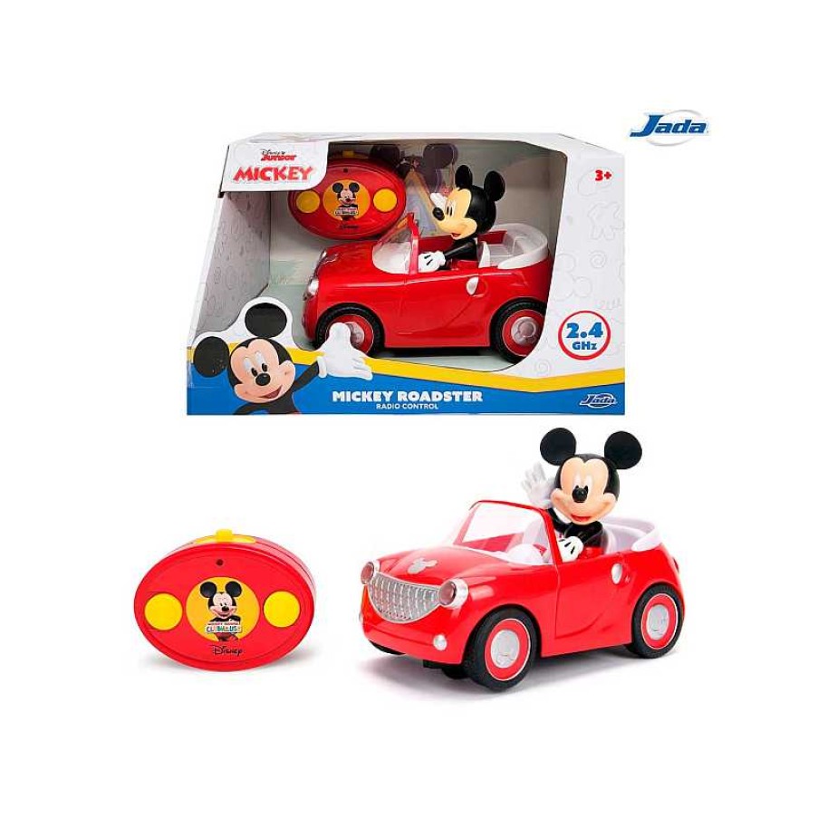 SIMBA Mickey Roadster Coche R.C. 19 Cm | Juguetes