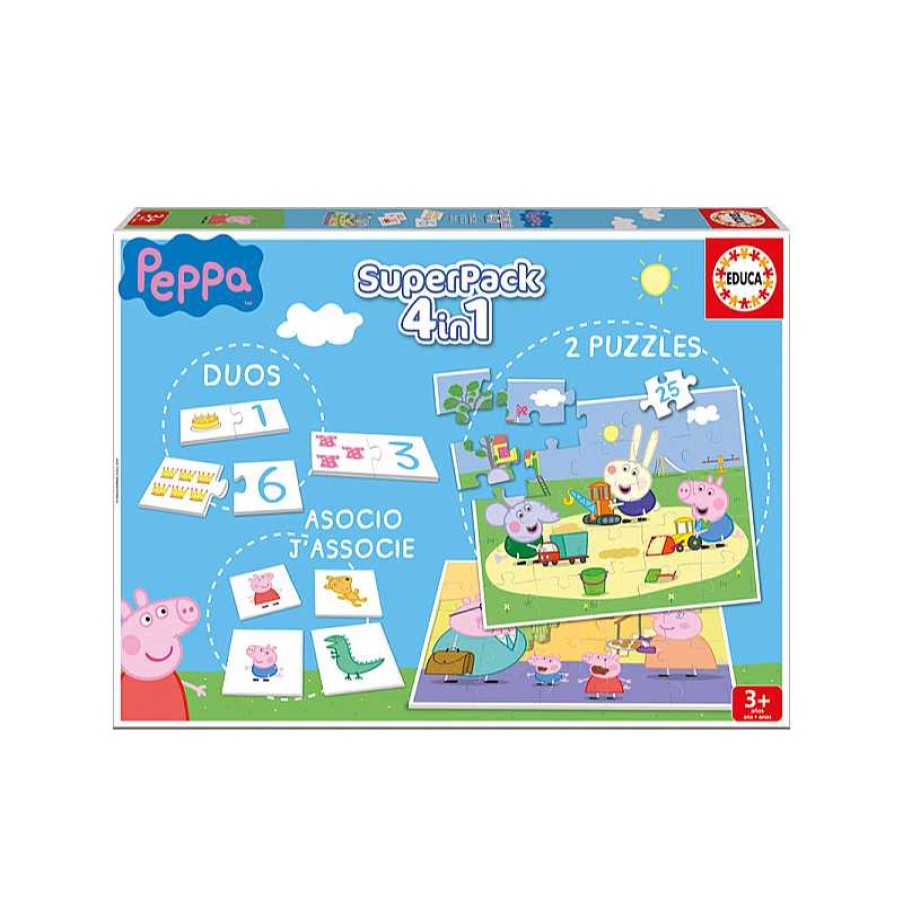 EDUCA Educa Superpack Peppa Pig | Juguetes