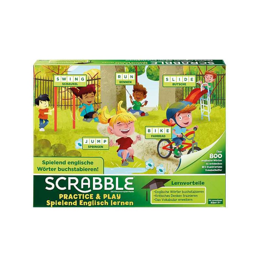 MATTEL Scrabble Aprende Ingles | Juguetes