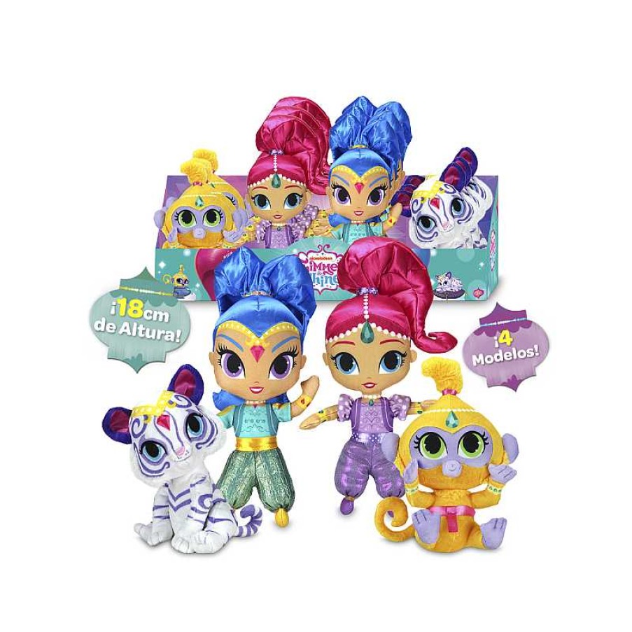 GIOCHI PREZIOSI Shimmer & Shine Peluche 18 Cm Surtido | Juguetes