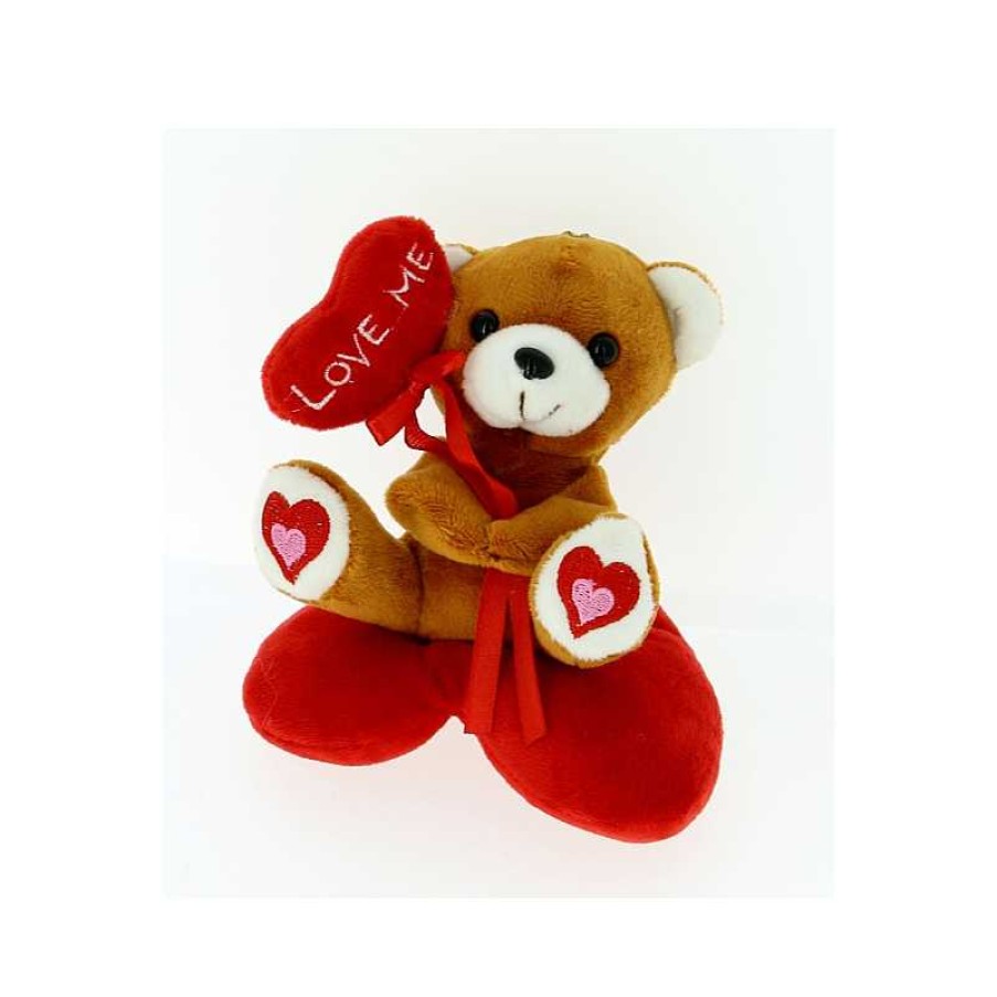 BIMAR Oso 12 Cm Cojin Corazon Con Globo Corazon | Juguetes