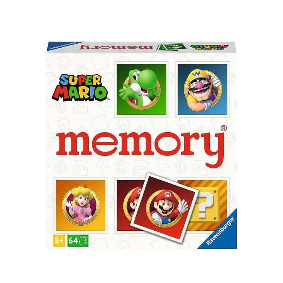 RAVENSBURGER Juego Memory Super Mario | Juguetes