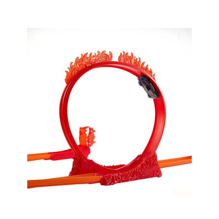 HOT WHEELS Hot Wheels Track Builder Acrobacias De Fuego | Juguetes