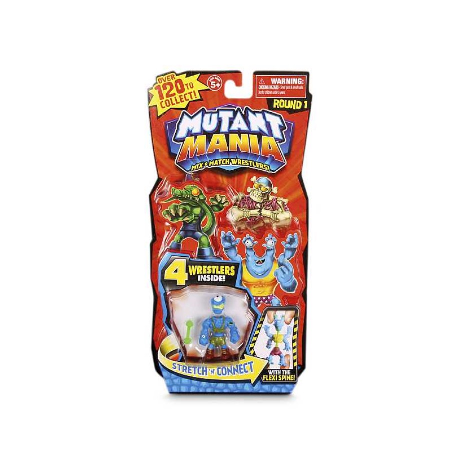 GIOCHI PREZIOSI Mutant Mania 4 Luchadores Mutantes Blister | Juguetes