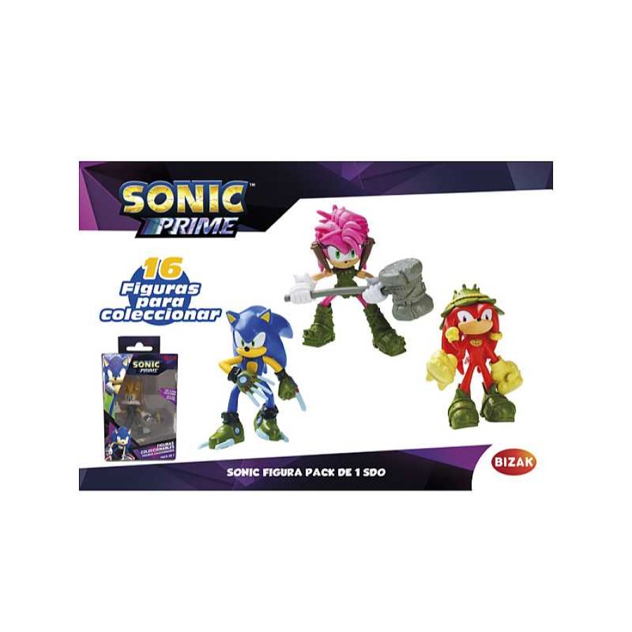 BIZAK Sonic Figura 6,5Cm Pack De 1 Surtido | Juguetes