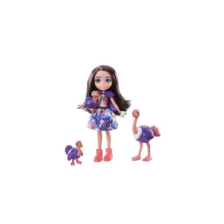 MATTEL Enchantimals Familia Ofelia Ostrich | Juguetes