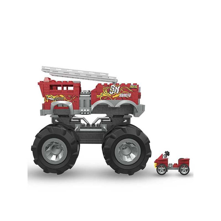 MEGA Mega Construx Monster Truck Camion De Bomberos 5-Alarm | Juguetes