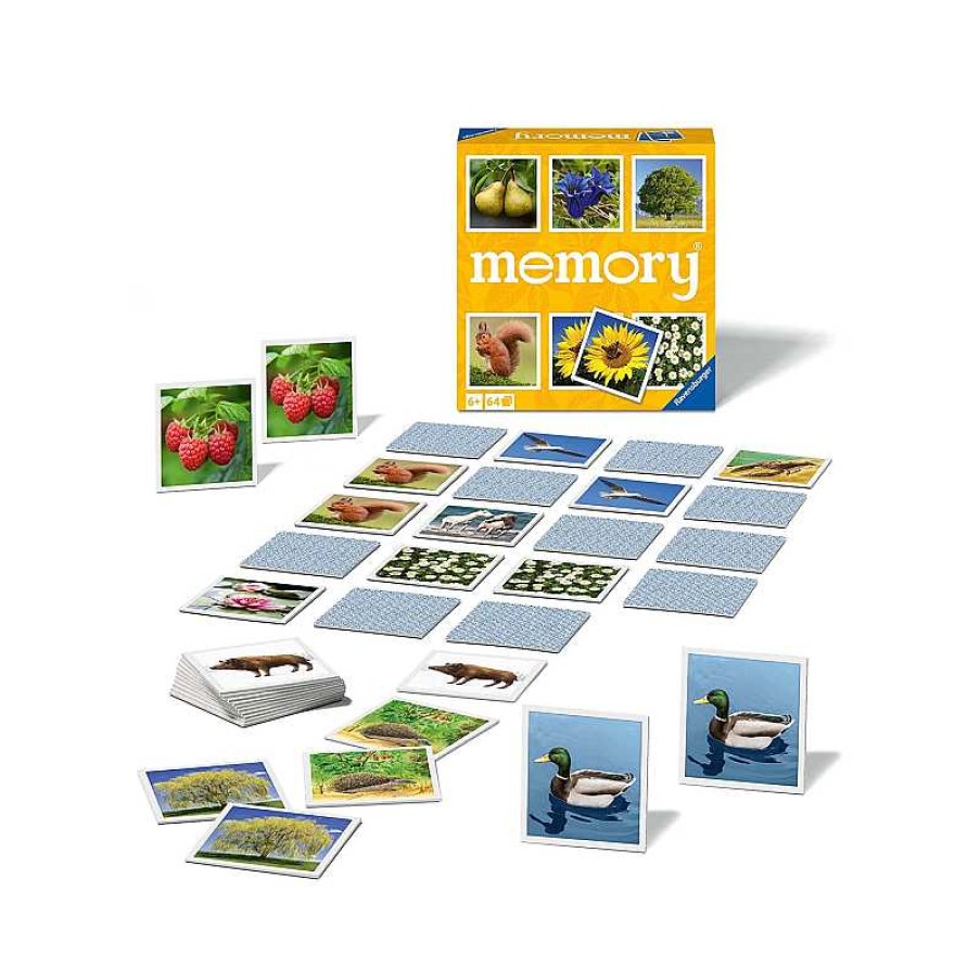 RAVENSBURGER Juego Memory Nature | Juguetes