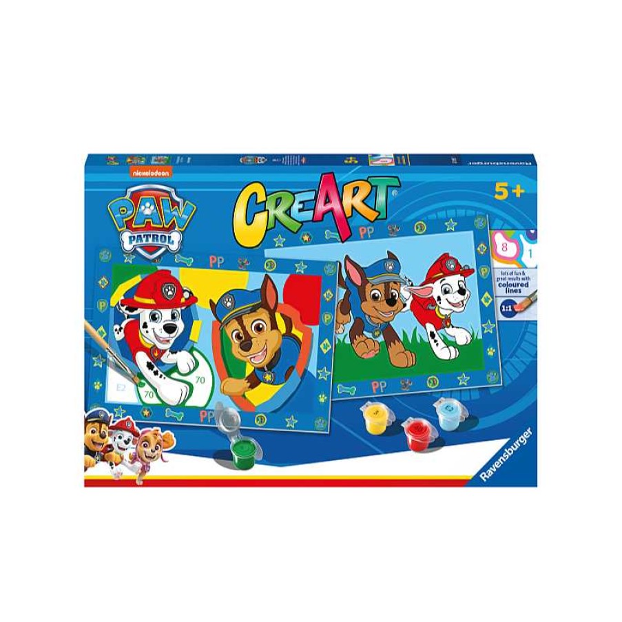 RAVENSBURGER Creart Serie Junior 2 X Patrulla Canina | Juguetes