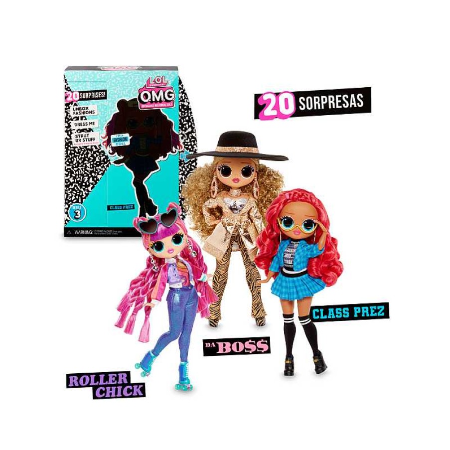 GIOCHI PREZIOSI Lol Surprise Omg Fashion Dolls Serie 3 | Juguetes