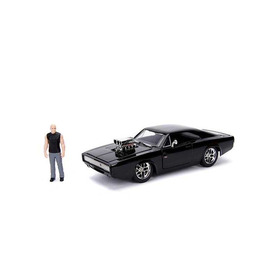 SIMBA Fast&Furious Dodge Con Figura Toreto 1:24 | Juguetes