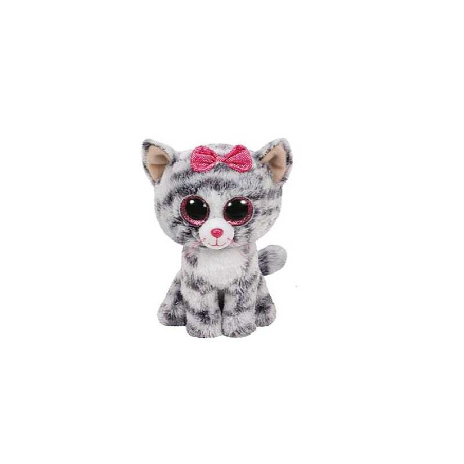 TY B.Boo Kiki - Grey Cat 15Cm | Juguetes