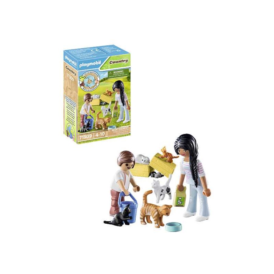 PLAYMOBIL Familia De Gatos | Juguetes