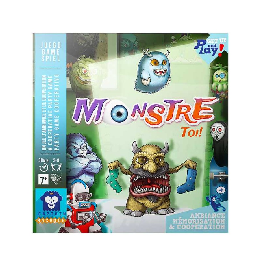 ASMODEE Juego Monstre Toi | Juguetes