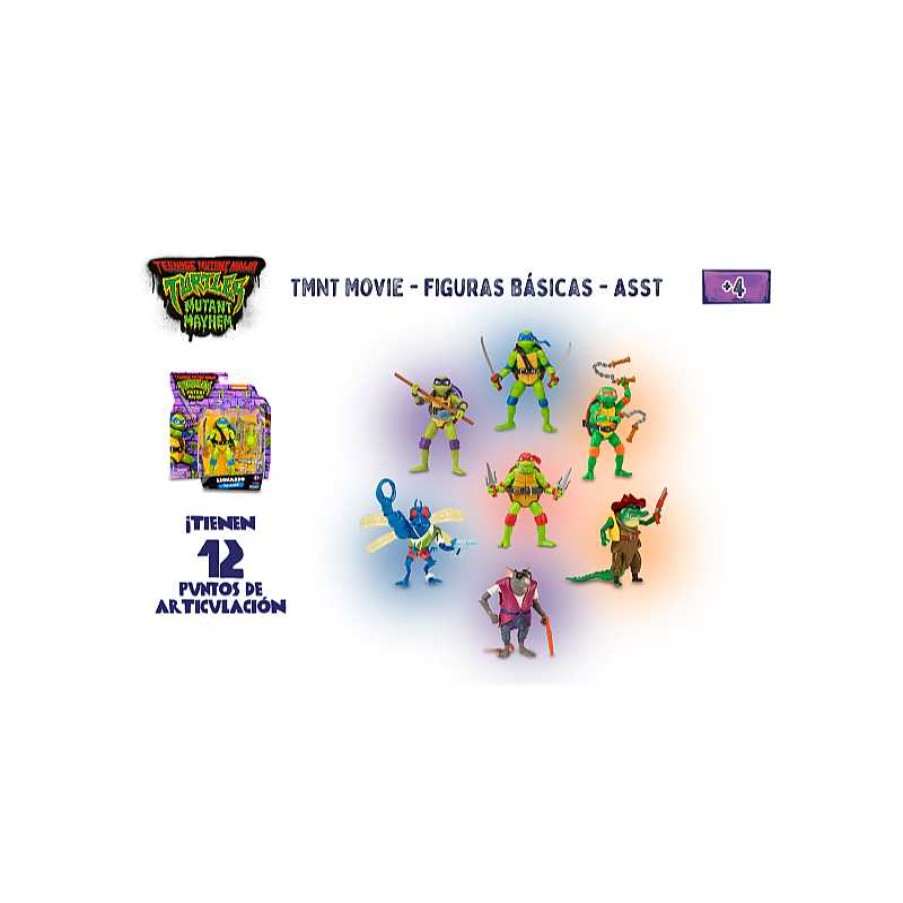 FAMOSA Tort. Nj Tmnt Movie Figuras Basicas Surtido | Juguetes