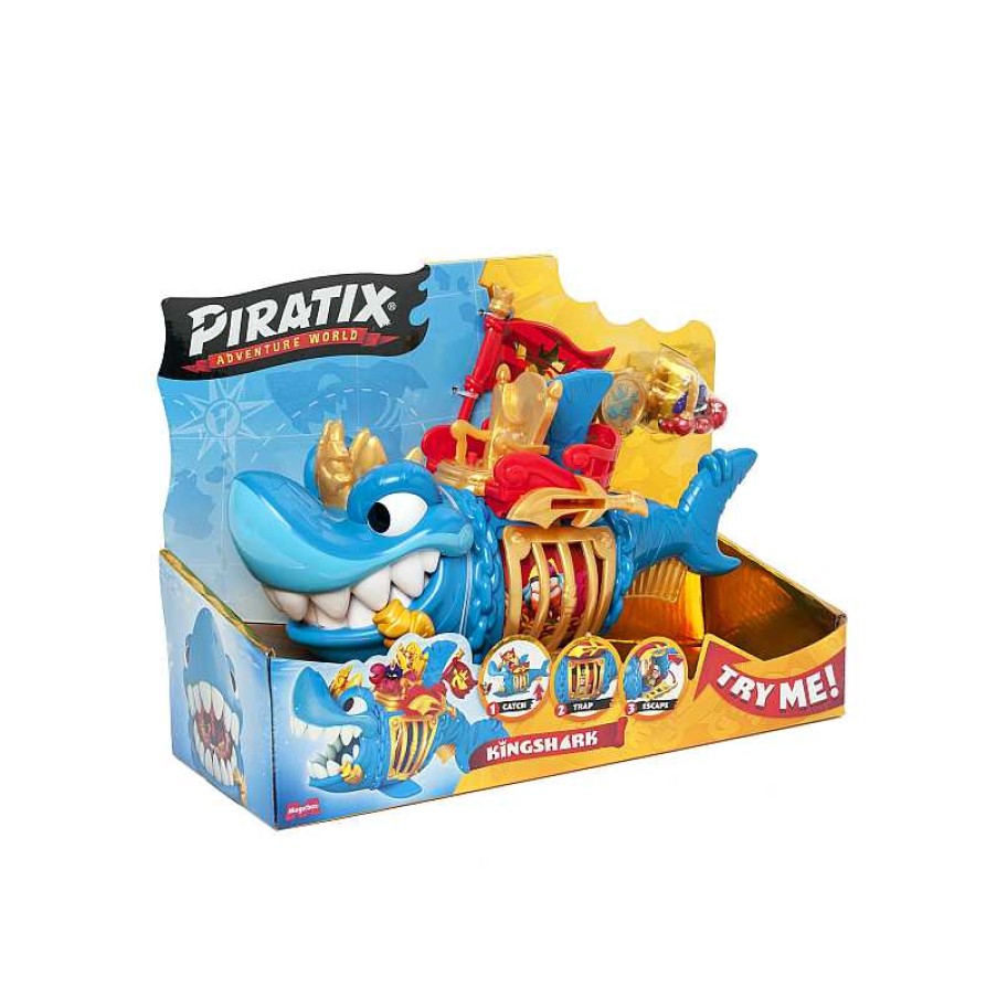 MAGIC BOX TOYS Piratix S - Playset King Shark | Juguetes