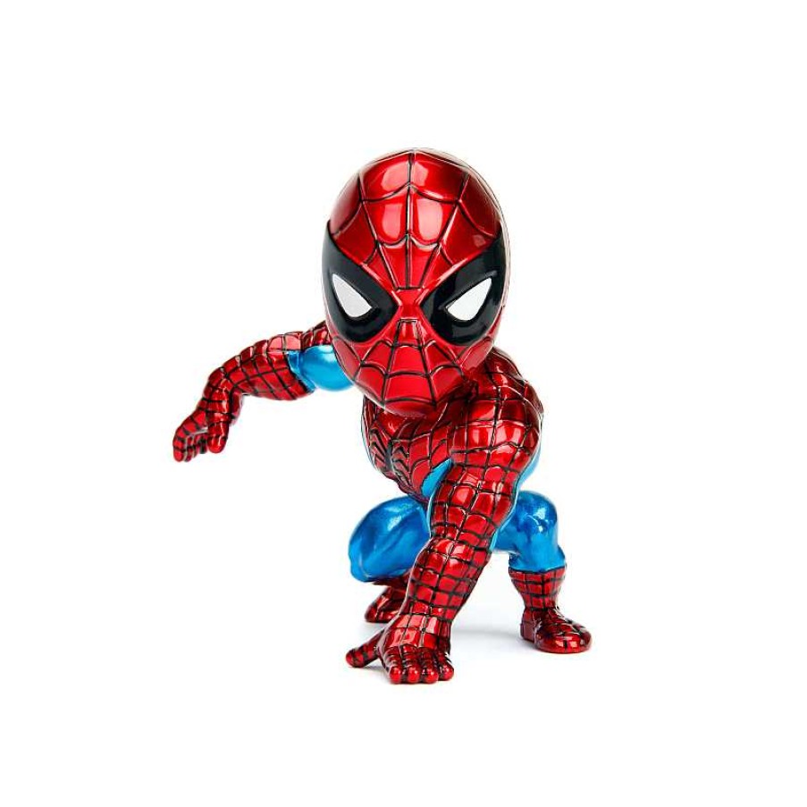 SIMBA Figura Metal Spiderman Clasico 10 Cm | Juguetes