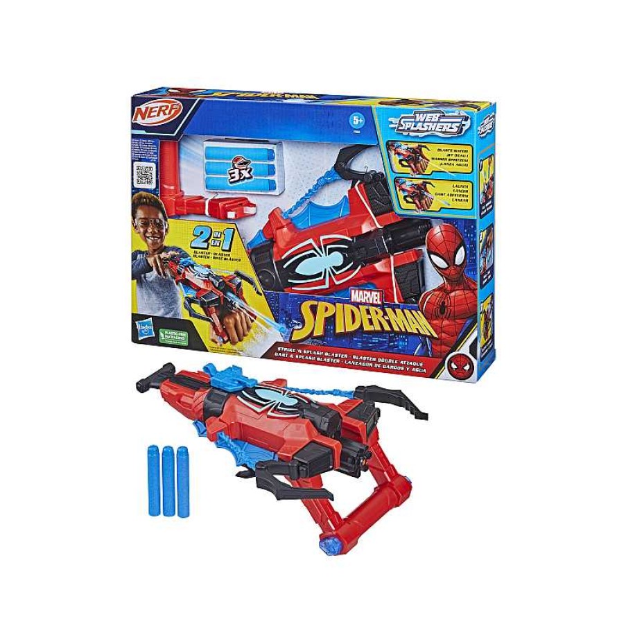 HASBRO Spiderman Lanzador De Dardos Y Agua | Juguetes