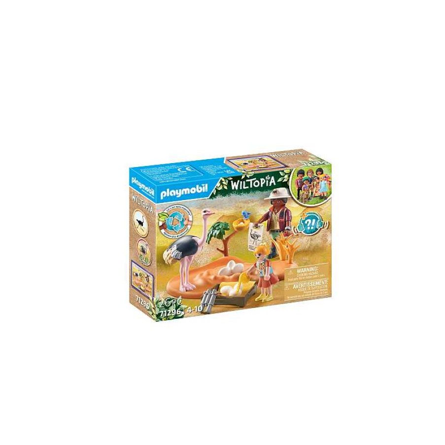 PLAYMOBIL Wiltopia Cuidadores De Avestruces | Juguetes