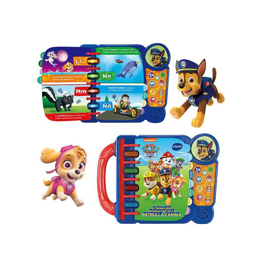 VTECH Libro Interactivo De La Patrulla Canina 10 Aniversario | Juguetes