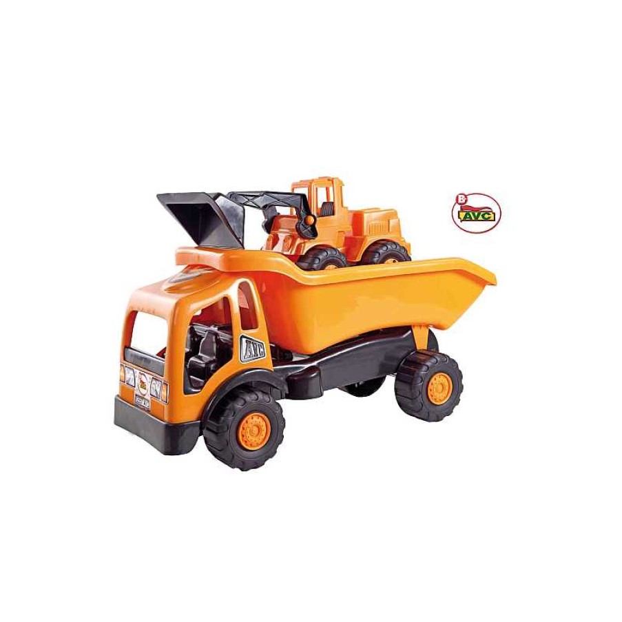 AVC Camion Volquete 72Cm Con Excavadora | Juguetes