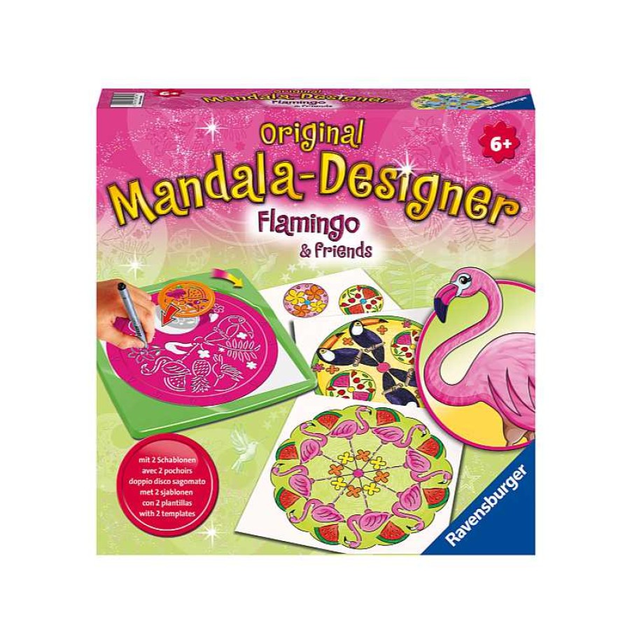 RAVENSBURGER Mandala Designer Flamenco Y Amigos | Juguetes