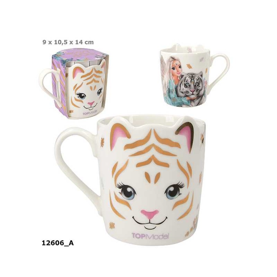 TOP MODEL Top Model Taza Fantasy Tiger | Juguetes