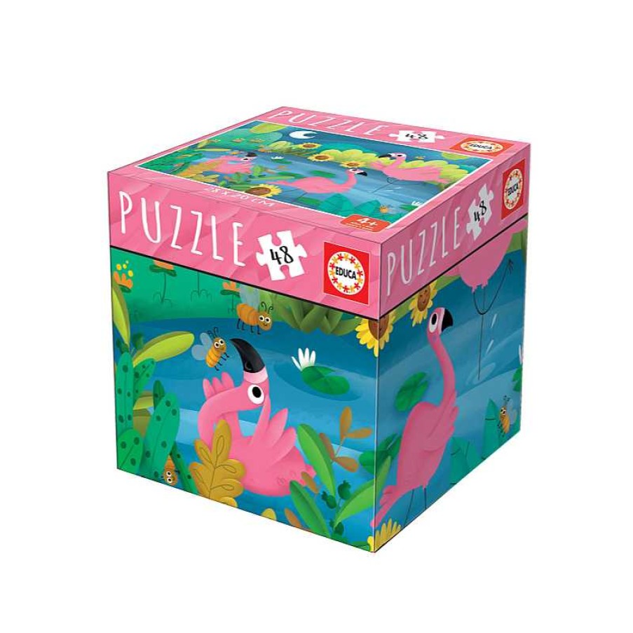 EDUCA Puzzle 48 Piezas Flamencos | Juguetes