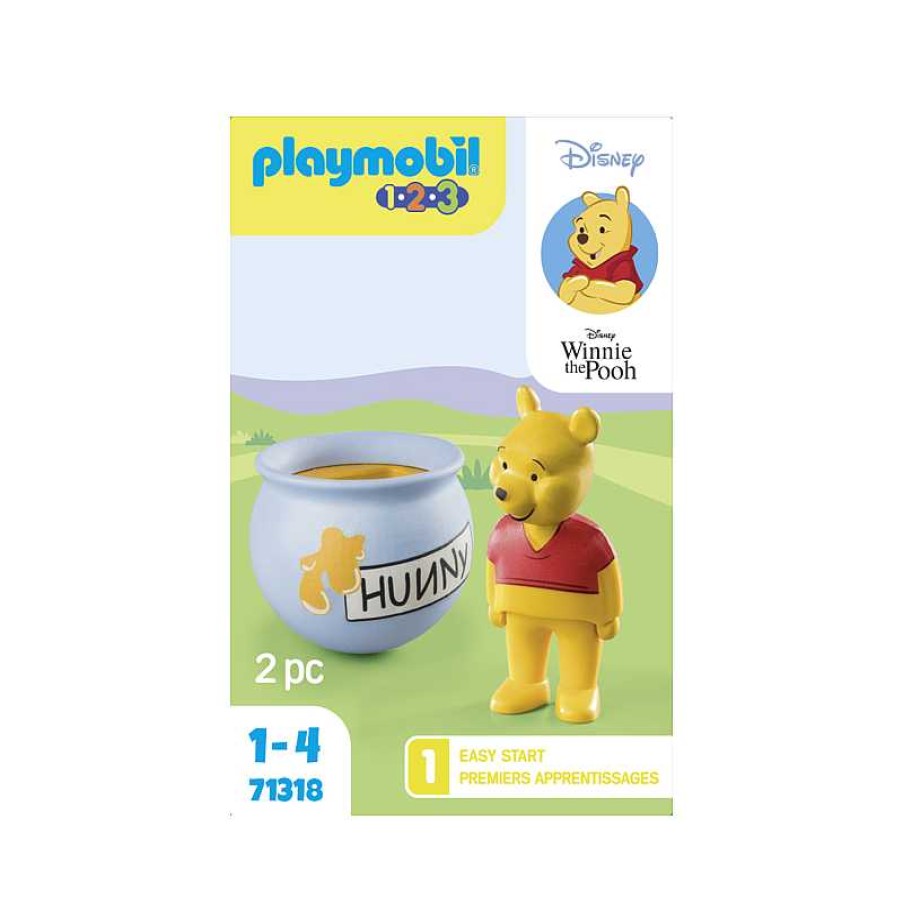 PLAYMOBIL 1.2.3 And Disney: Winnie The Pooh Tarro De Miel | Juguetes